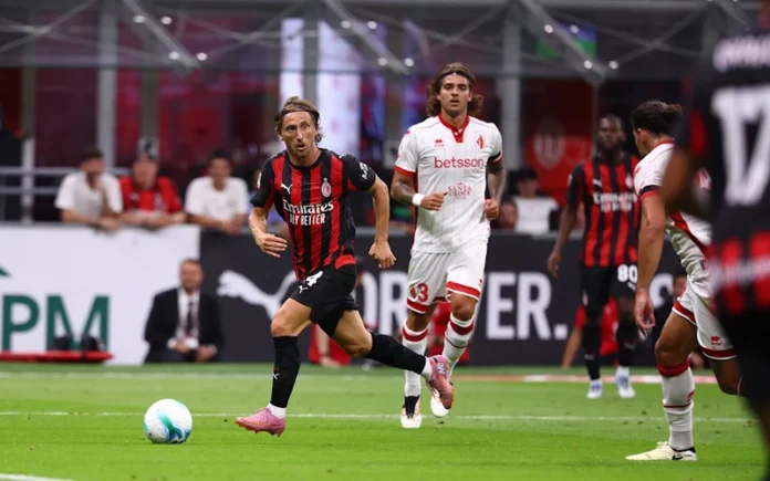 ac milan vs ssc bari timeline