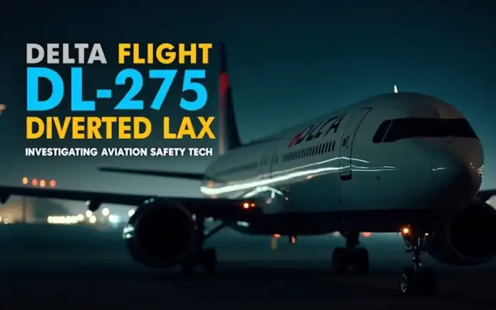 delta flight dl275 diverted lax