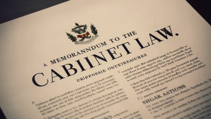 memorandum to cabinet